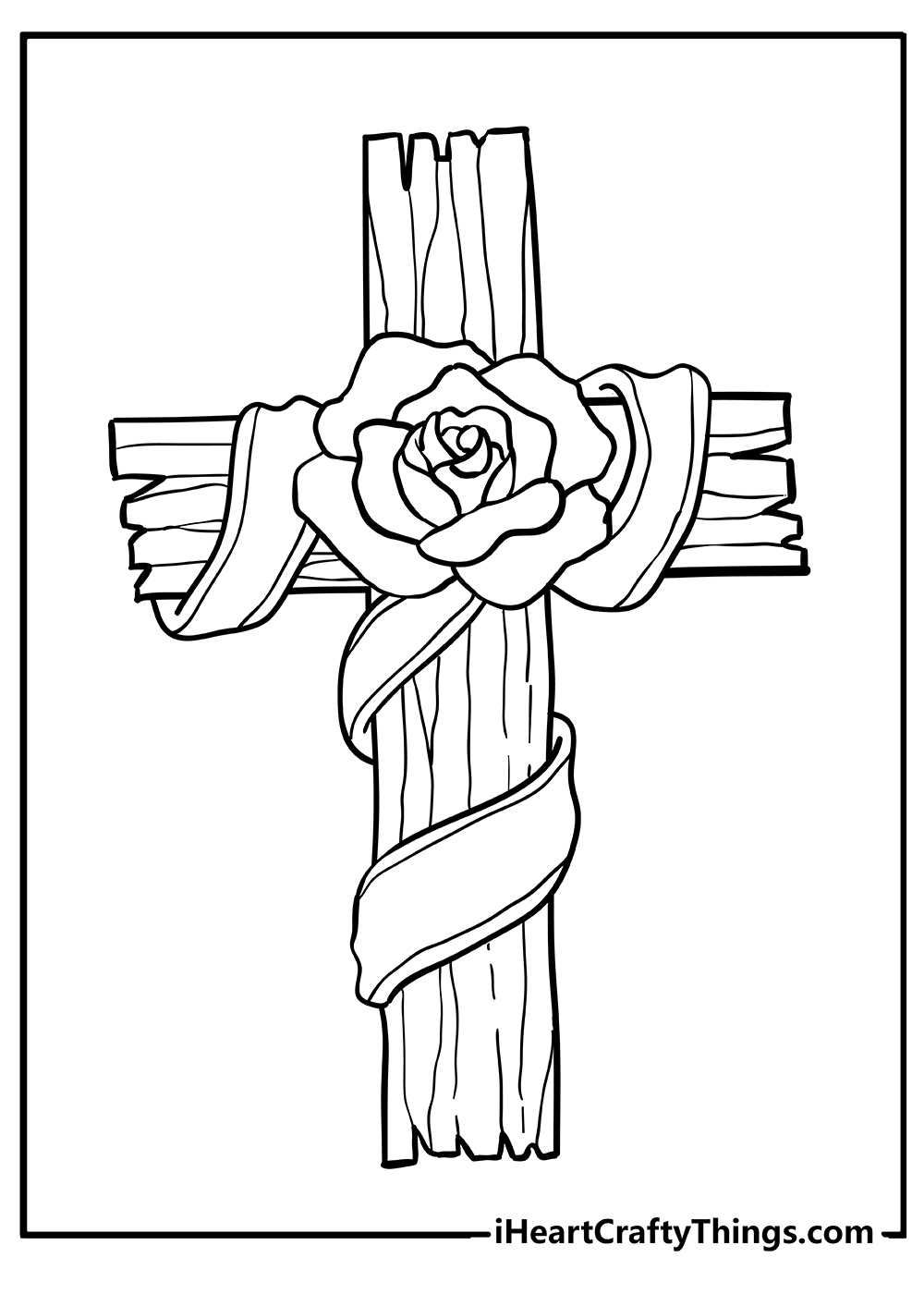 15 Free Cross Coloring Pages Detailed PDF Printables 