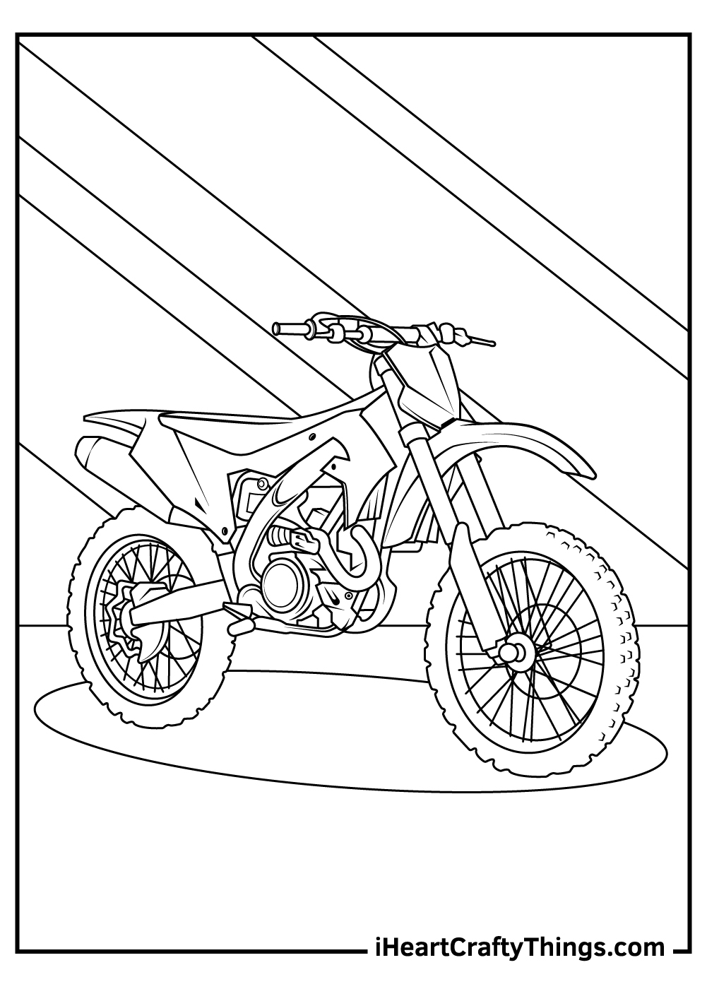 15 Motorcycle Coloring Pages 100 Free Printables 