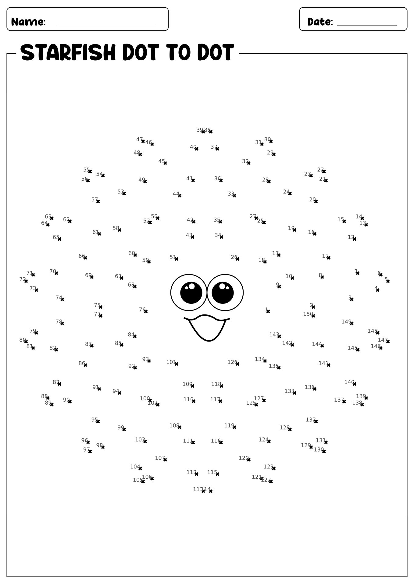 17 Advanced Dot To Dot Worksheets Free PDF At Worksheeto