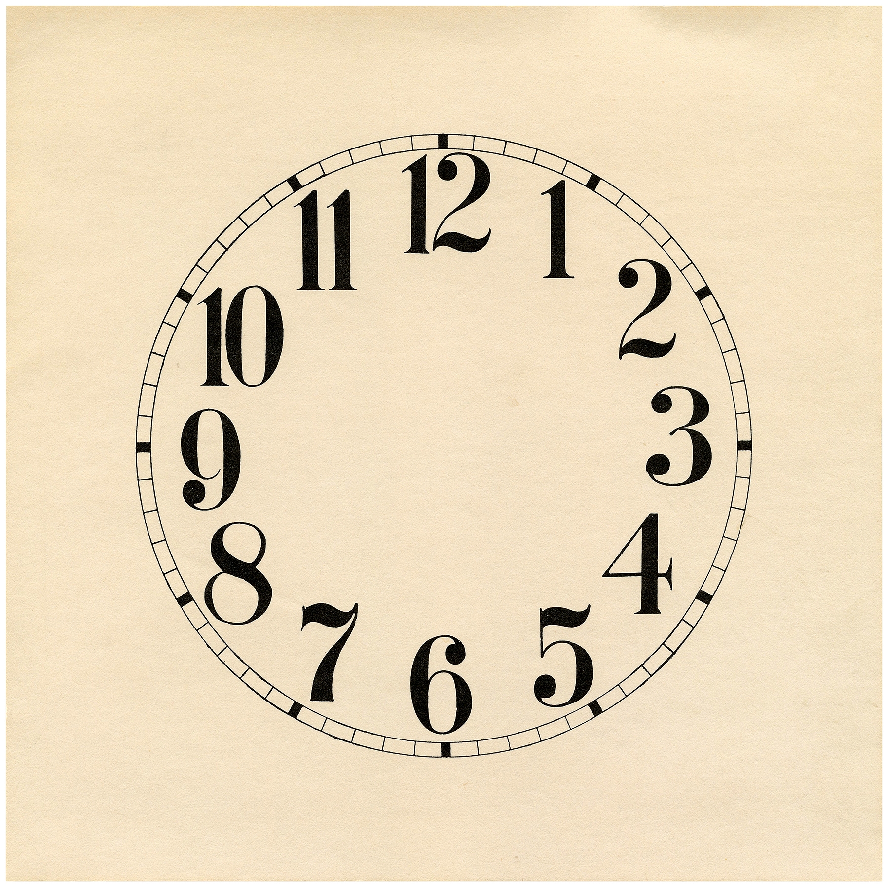 17 Clock Face Images Print Your Own 