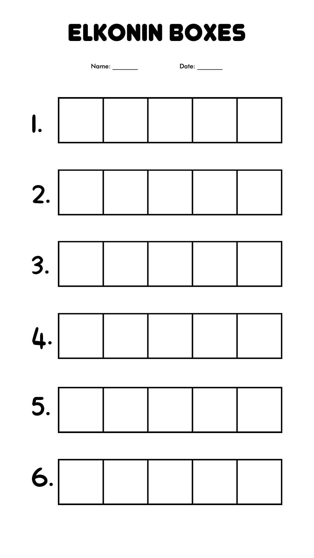 19 Elkonin Box Worksheets Kindergarten Free PDF At Worksheeto Worksheets Library