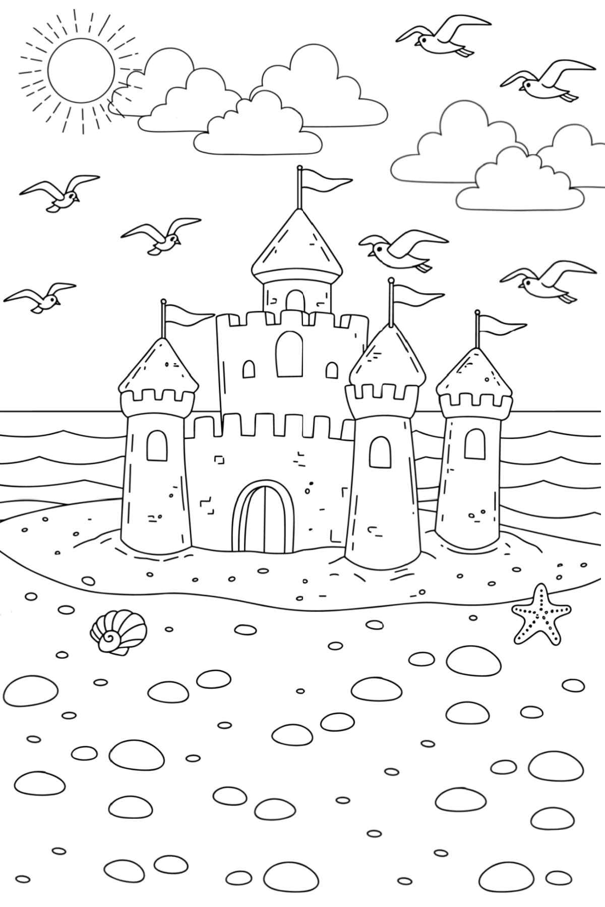 20 Free Printable Summer Coloring Sheets Designs For All Ages