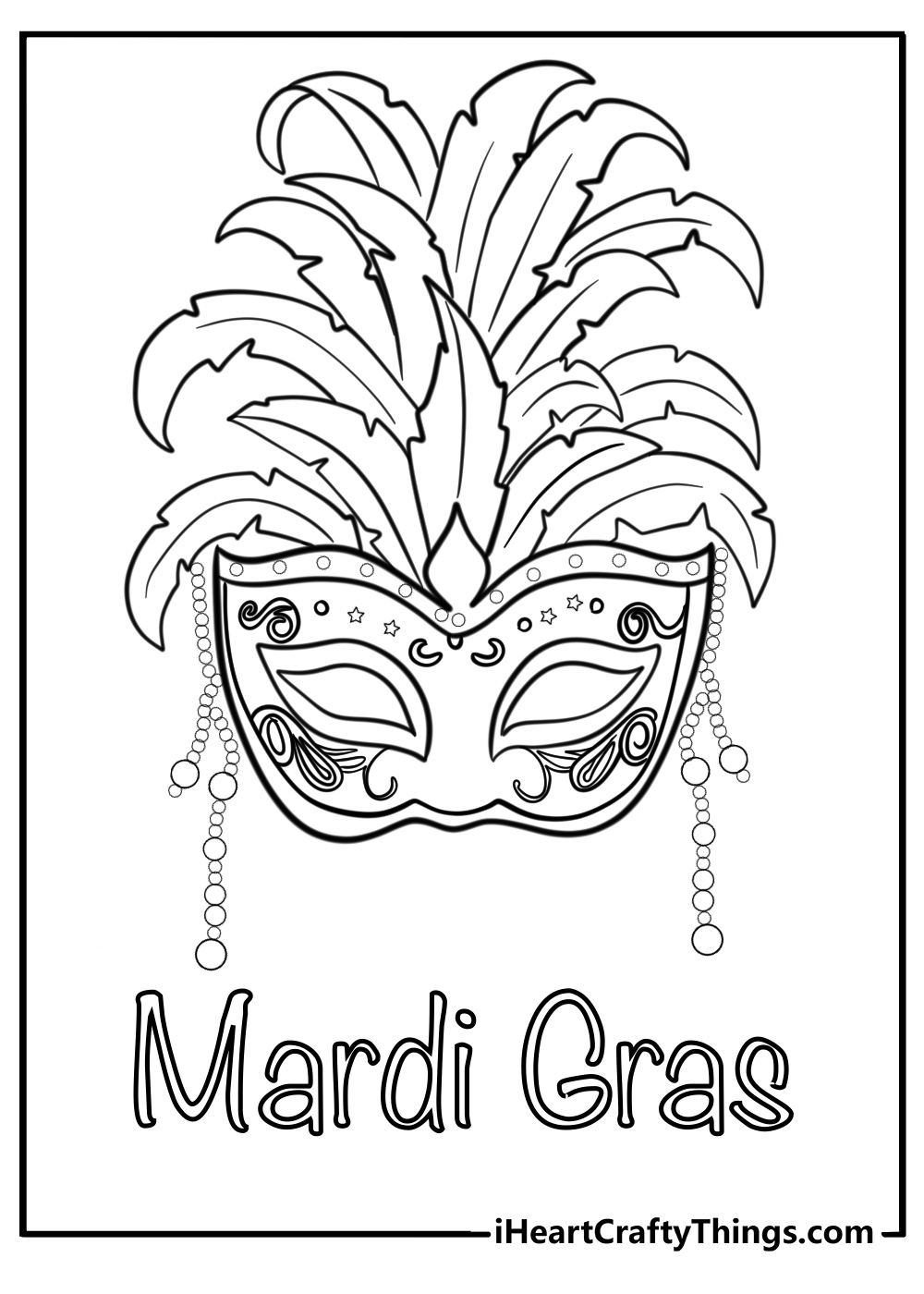21 Mardi Gras Coloring Pages Printable Free PDFs For Kids 21 Mardi Gras Coloring Pages Printable Free PDFs For Kids