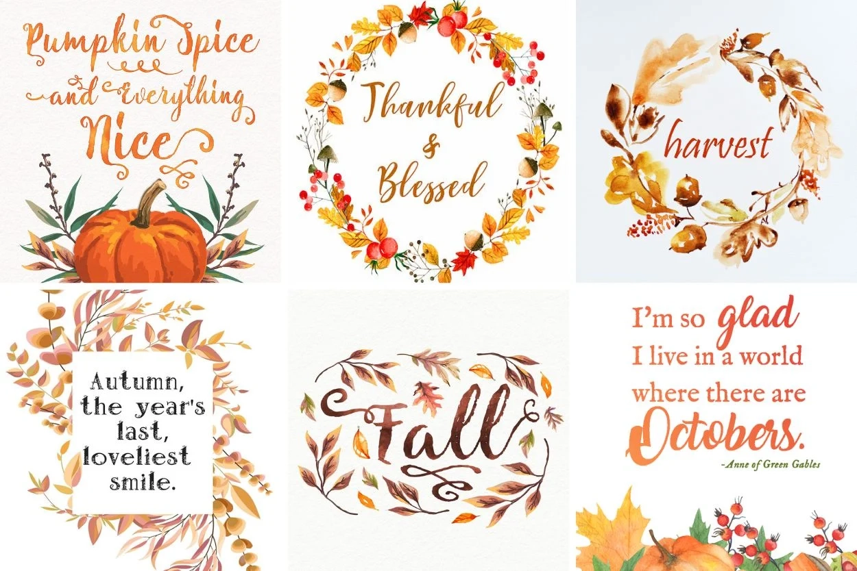 22 Adorable Free Fall Printables Easy Fall Decor Ideas