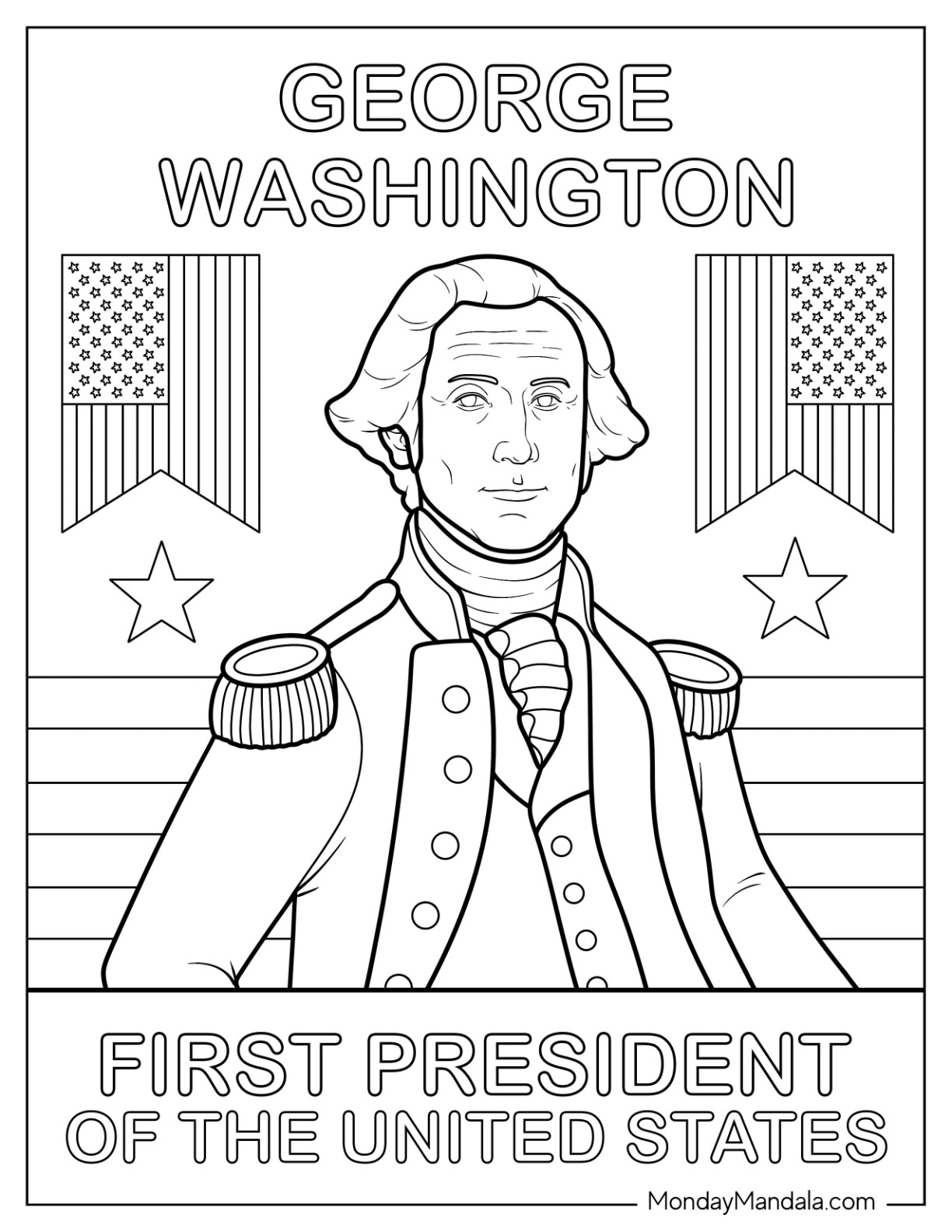 22 President Coloring Pages Free PDF Printables 