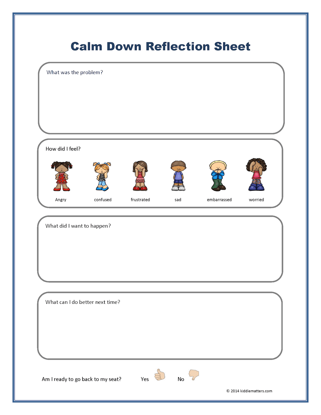 24 Effective Behavior Reflection Sheets For Students Teaching Expertise