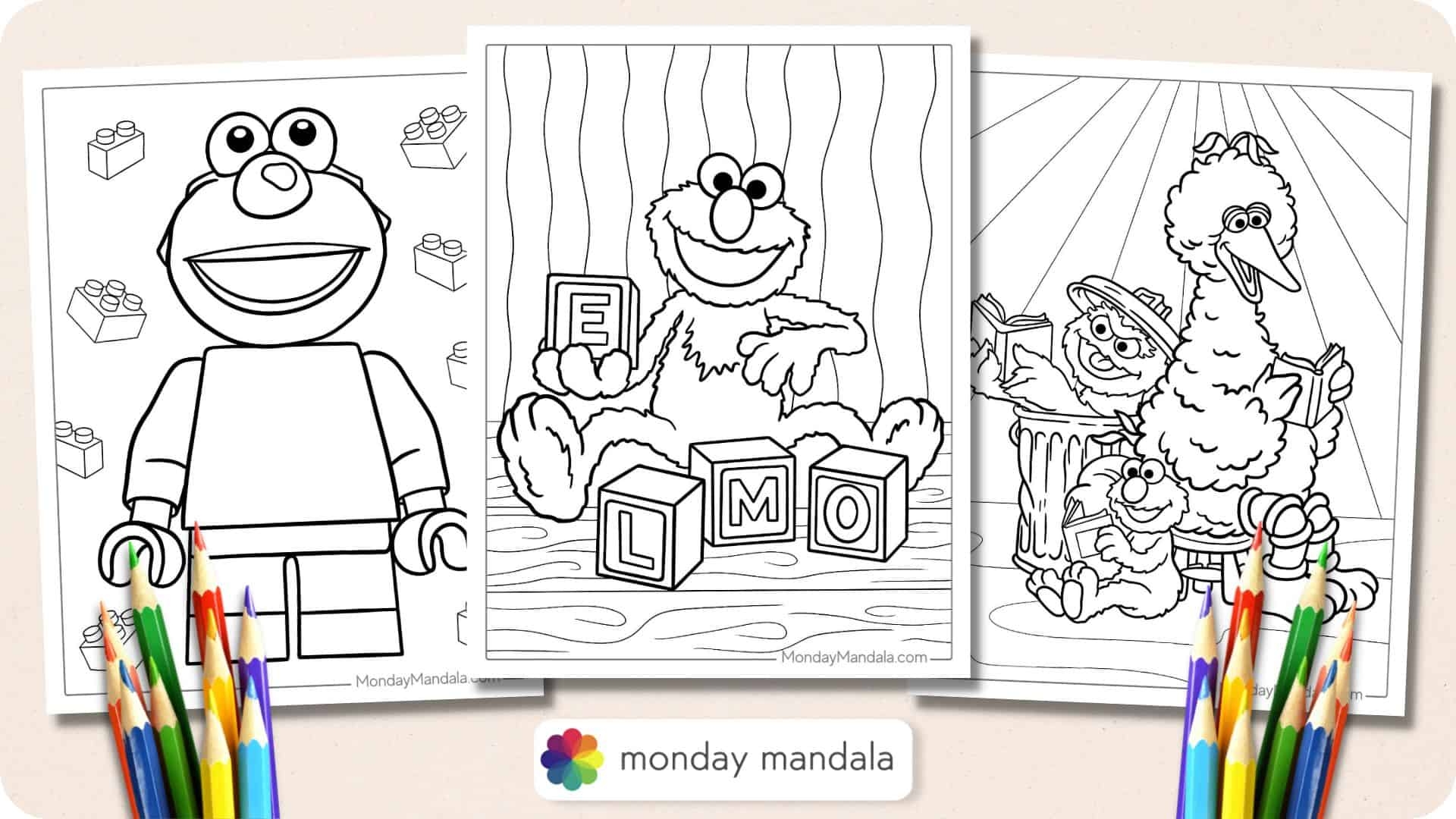 24 Elmo Coloring Pages Free PDF Printables 