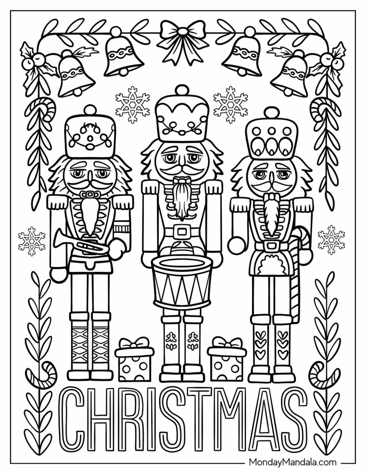 24 Nutcracker Coloring Pages Free PDF Printables 