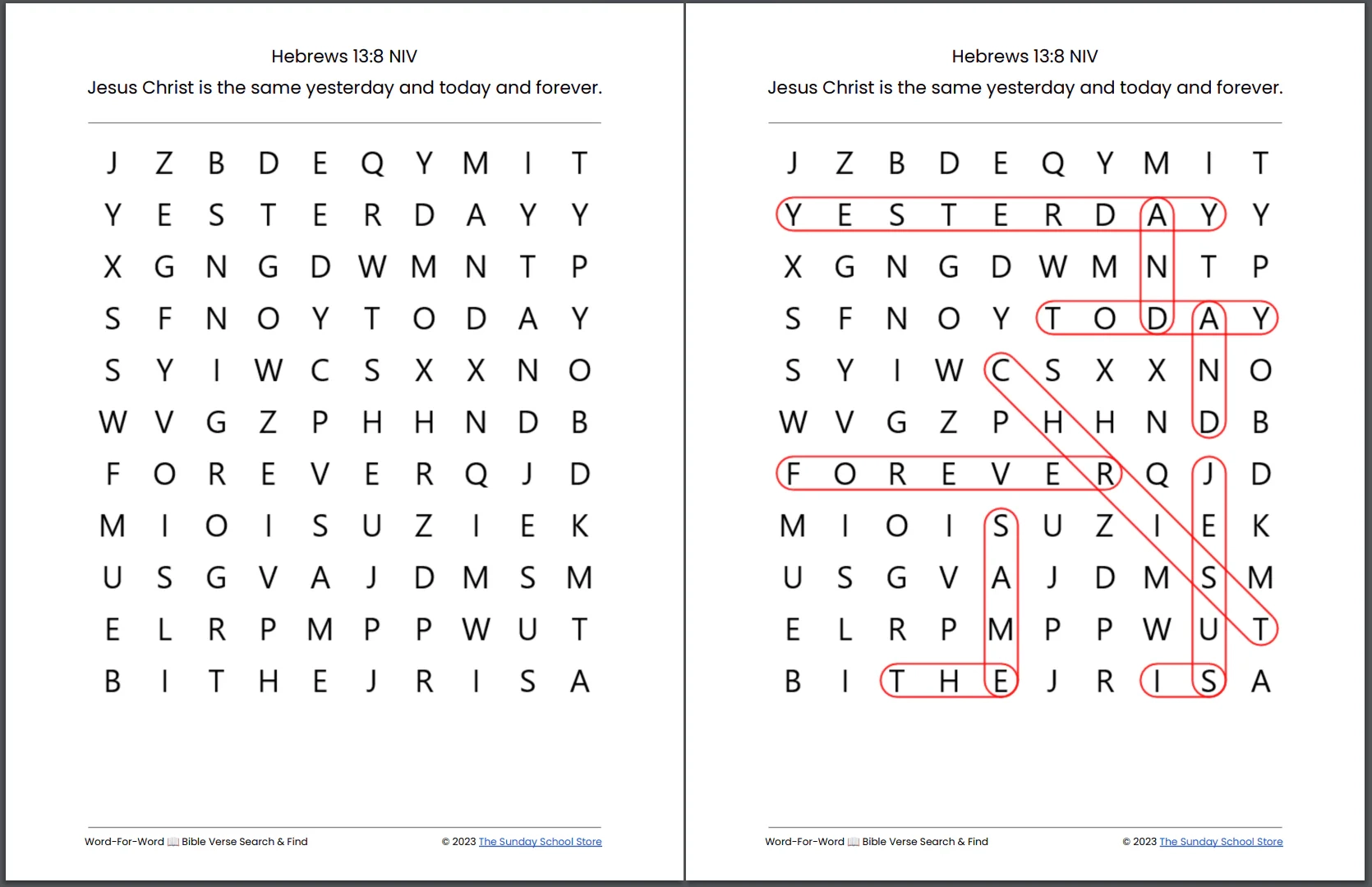 25 Free Bible Word Search Puzzles PDF Printable Download Sunday School Store 25 Free Bible Word Search Puzzles PDF Printable Download Sunday School Store