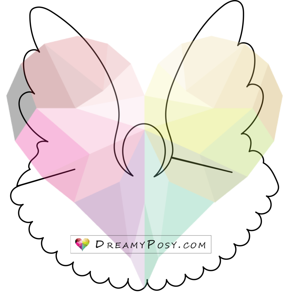 2D And 3D Angel Template Printable Super Easy Christmas Craft PDF SVG Files