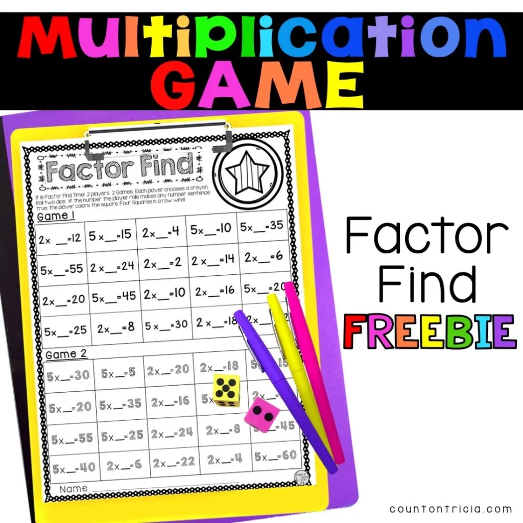 3 Printable Math Games Your 3rd Graders Will Be Begging To Play Count On Tricia 3 Printable Math Games Your 3rd Graders Will Be Begging To Play Count On Tricia