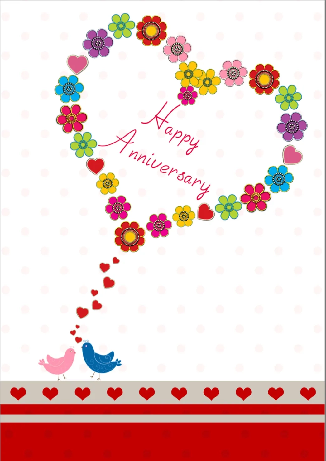 30 Printable Anniversary Cards Gathered