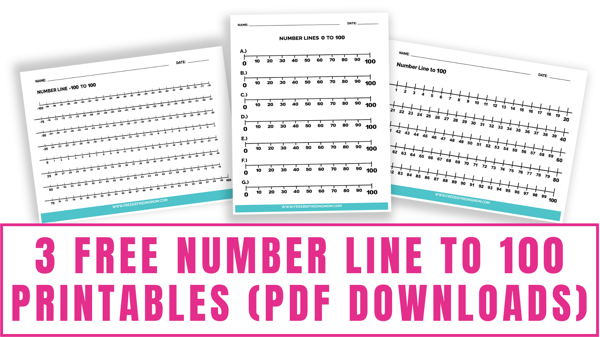 4 Free Printable Fractions Number Line PDFs Freebie Finding Mom