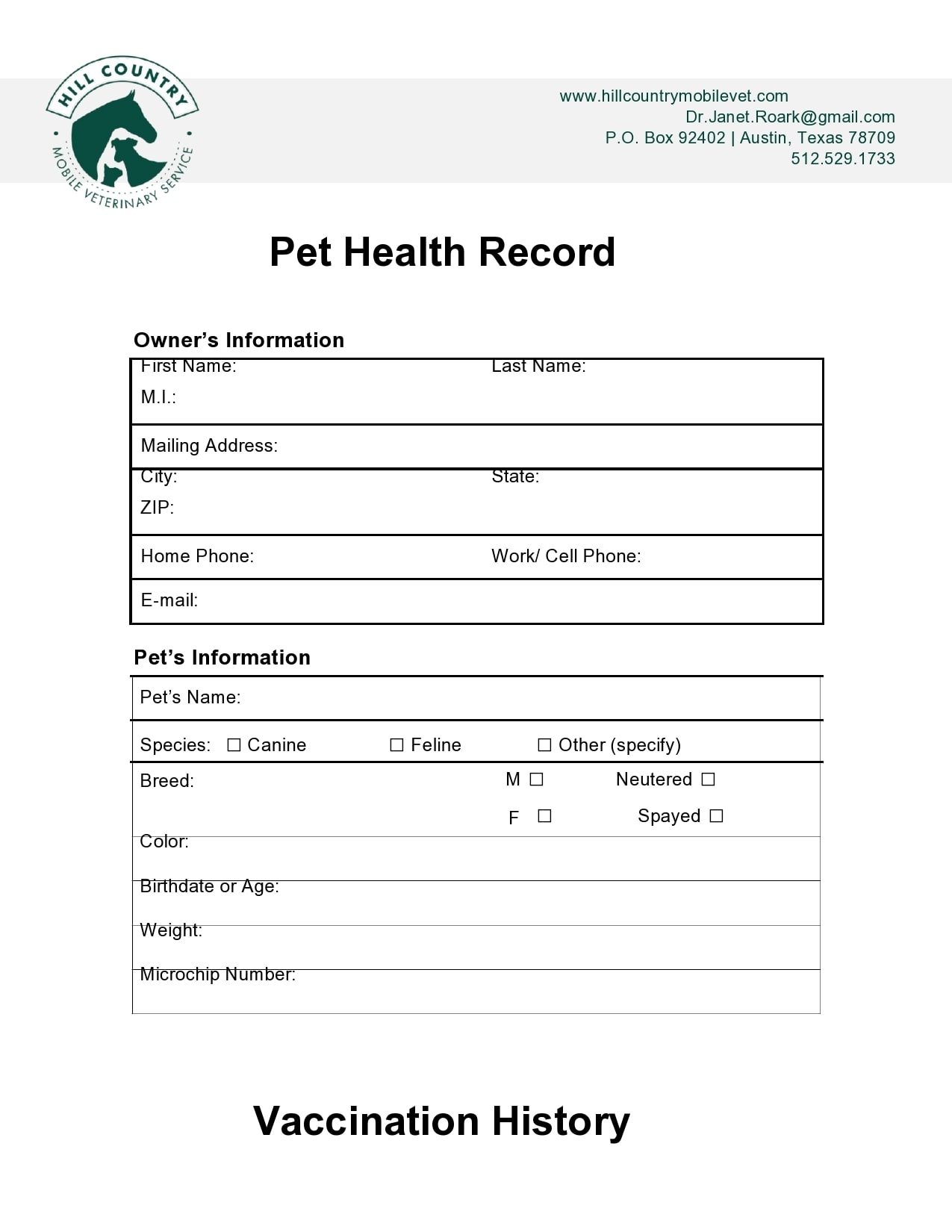 40 Printable Dog Puppy Vaccination Records TemplateArchive