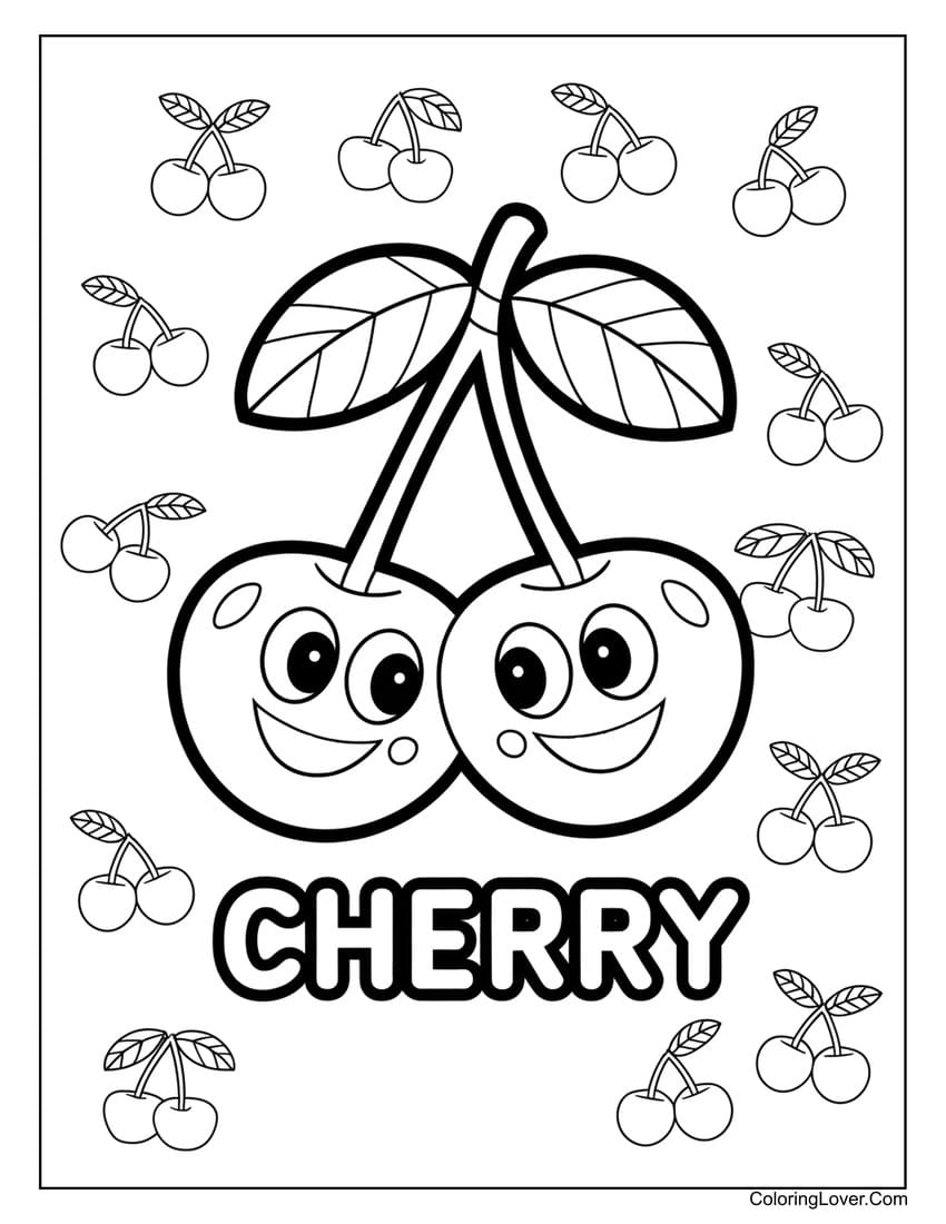 46 Fruit Coloring Pages Free Printables For All Ages 