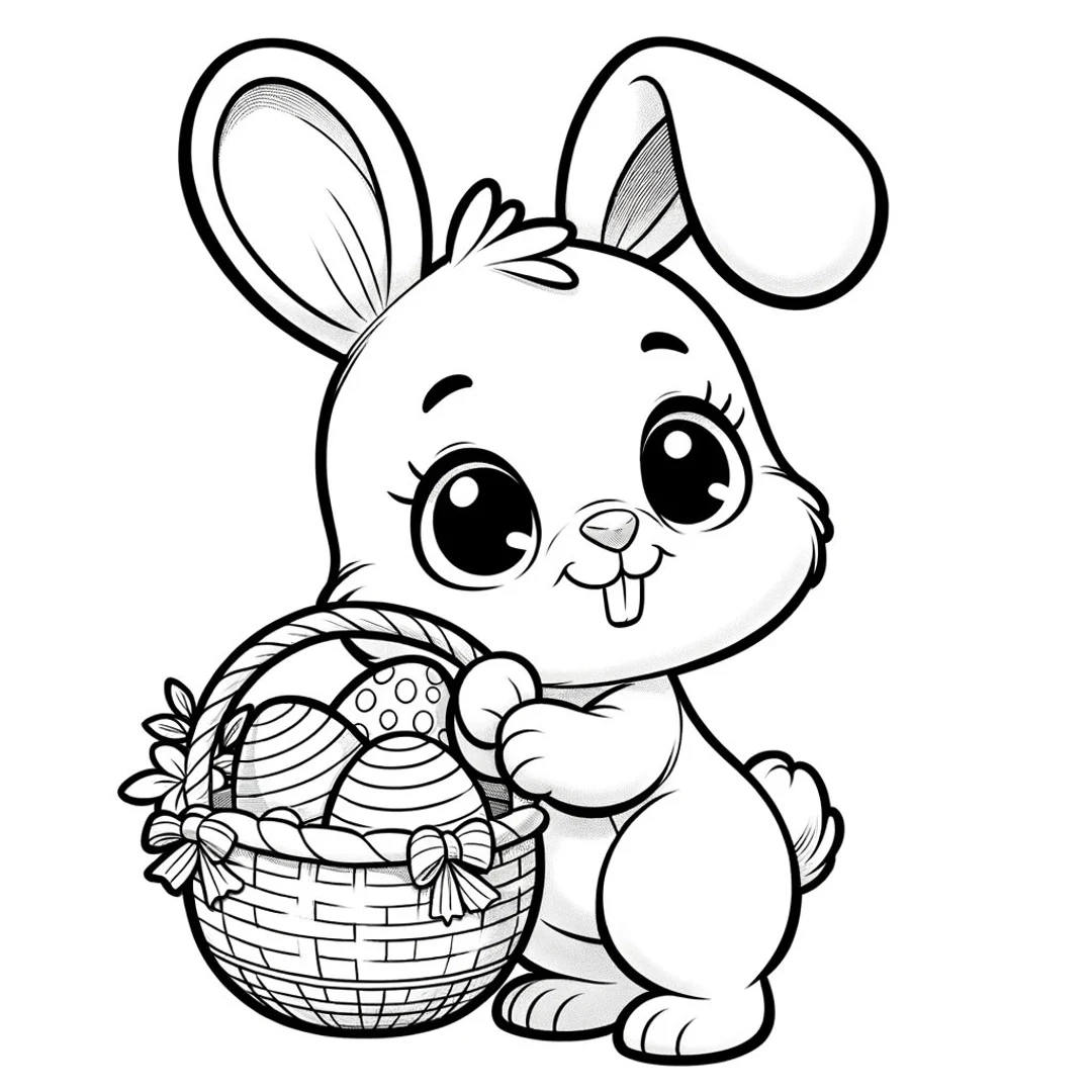 5 Easter Coloring Pages Easter Coloring Bundle Easter Bunny Coloring Easter Egg Coloring Etsy