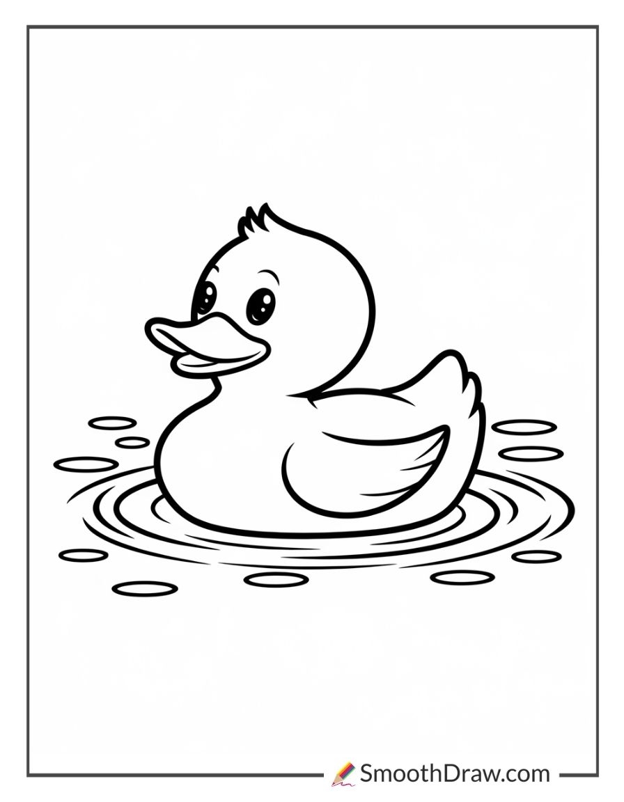 53 Duck Coloring Pages Free PDF Printables 