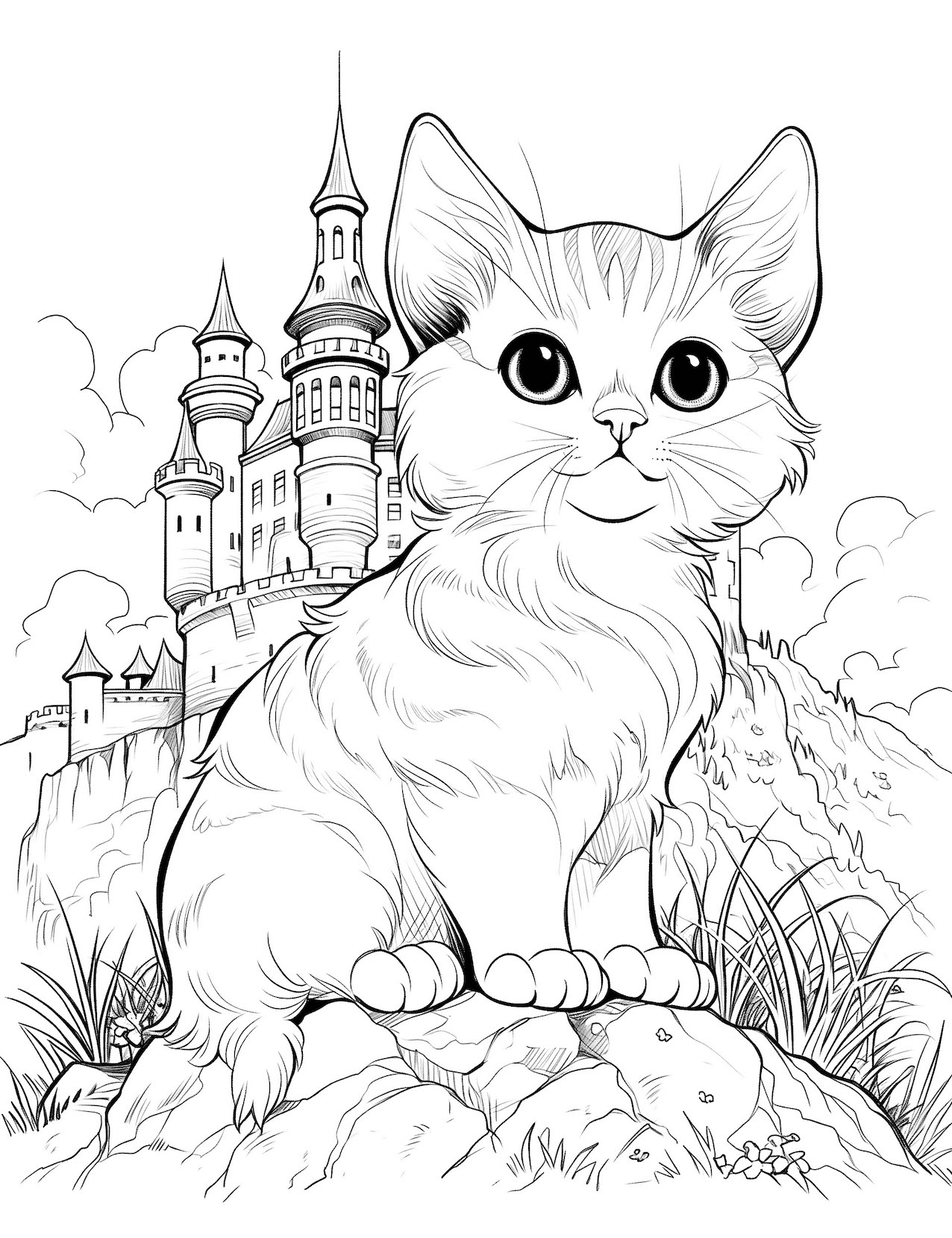 67 Super Cute Cat Coloring Pages Free Printable Our Mindful Life