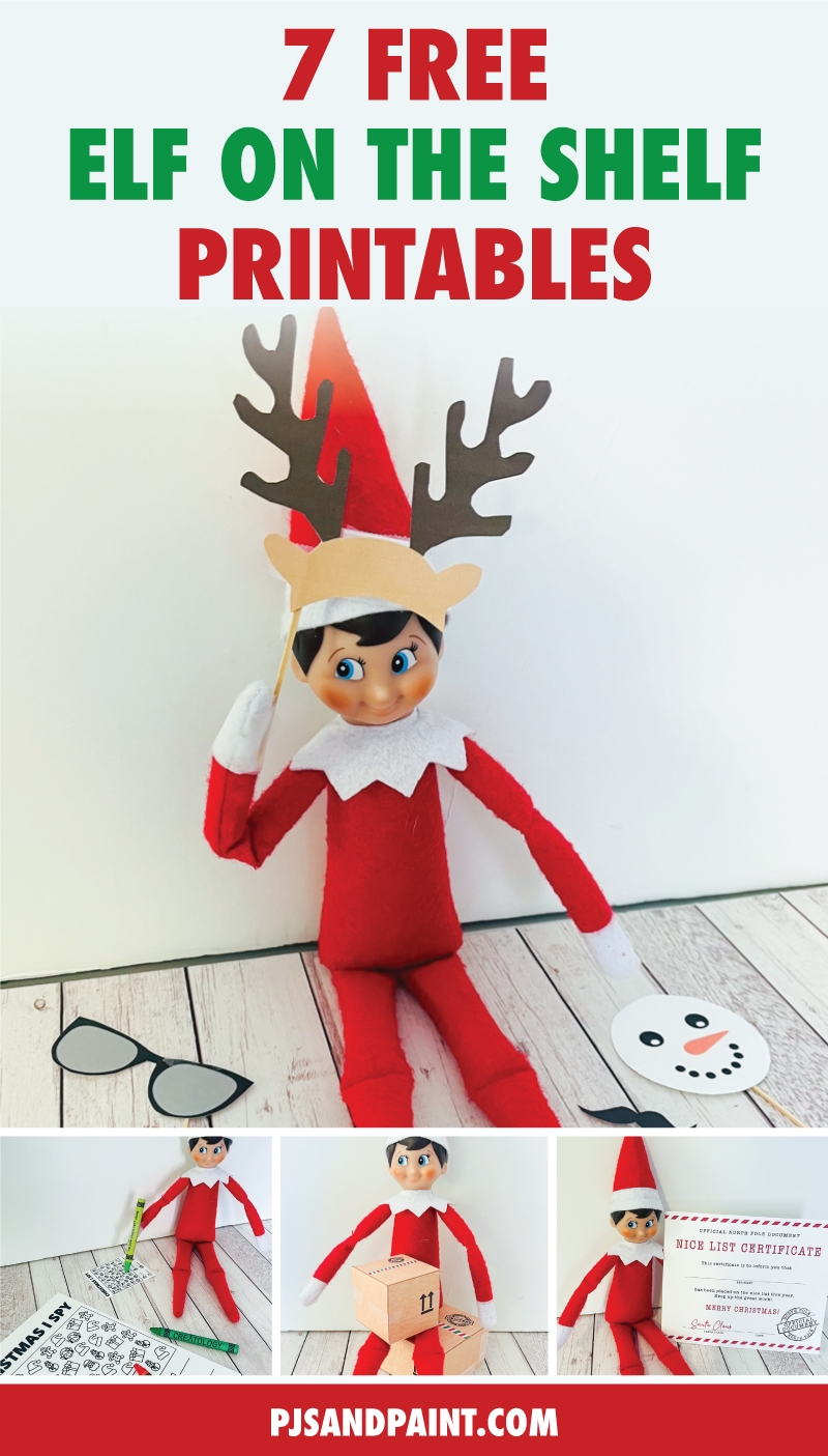 7 Free Elf On The Shelf Printables Last Minute Elf On The Shelf Ideas