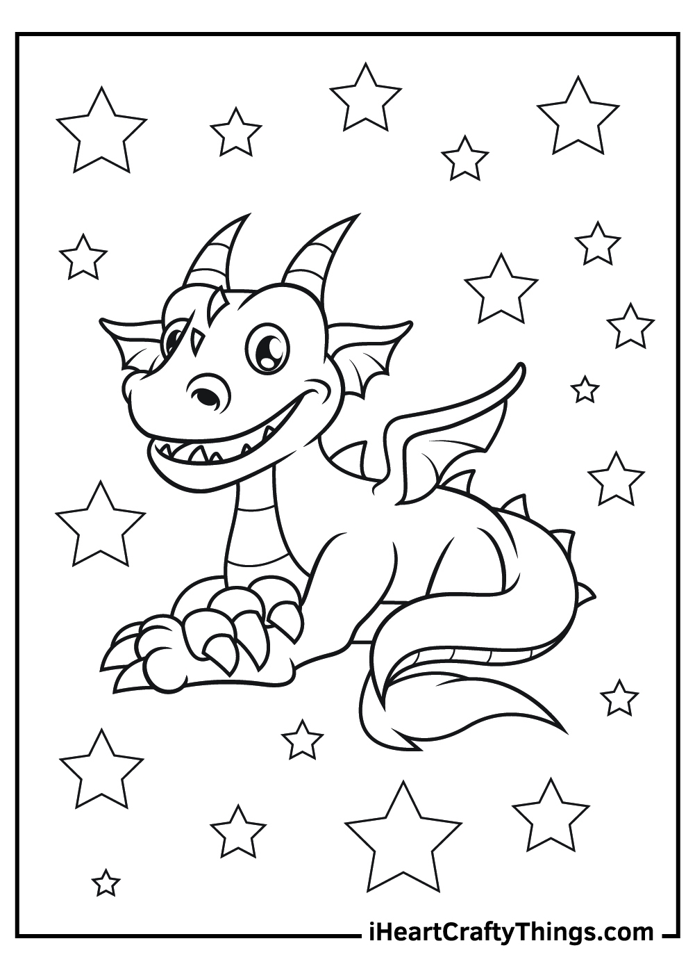 70 Dragon Coloring Pages Printable Free PDF Sheets 