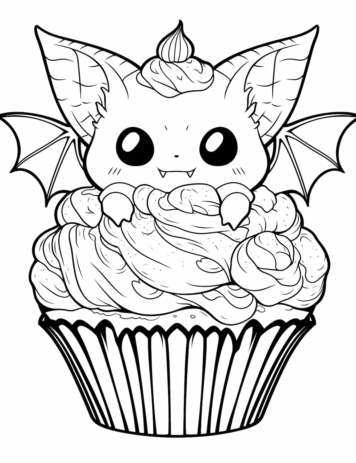 74 Irresistible Cupcake Coloring Pages For Kids And Adults Our Mindful Life