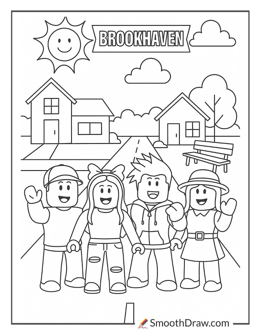 74 Roblox Coloring Pages Free PDF Printables