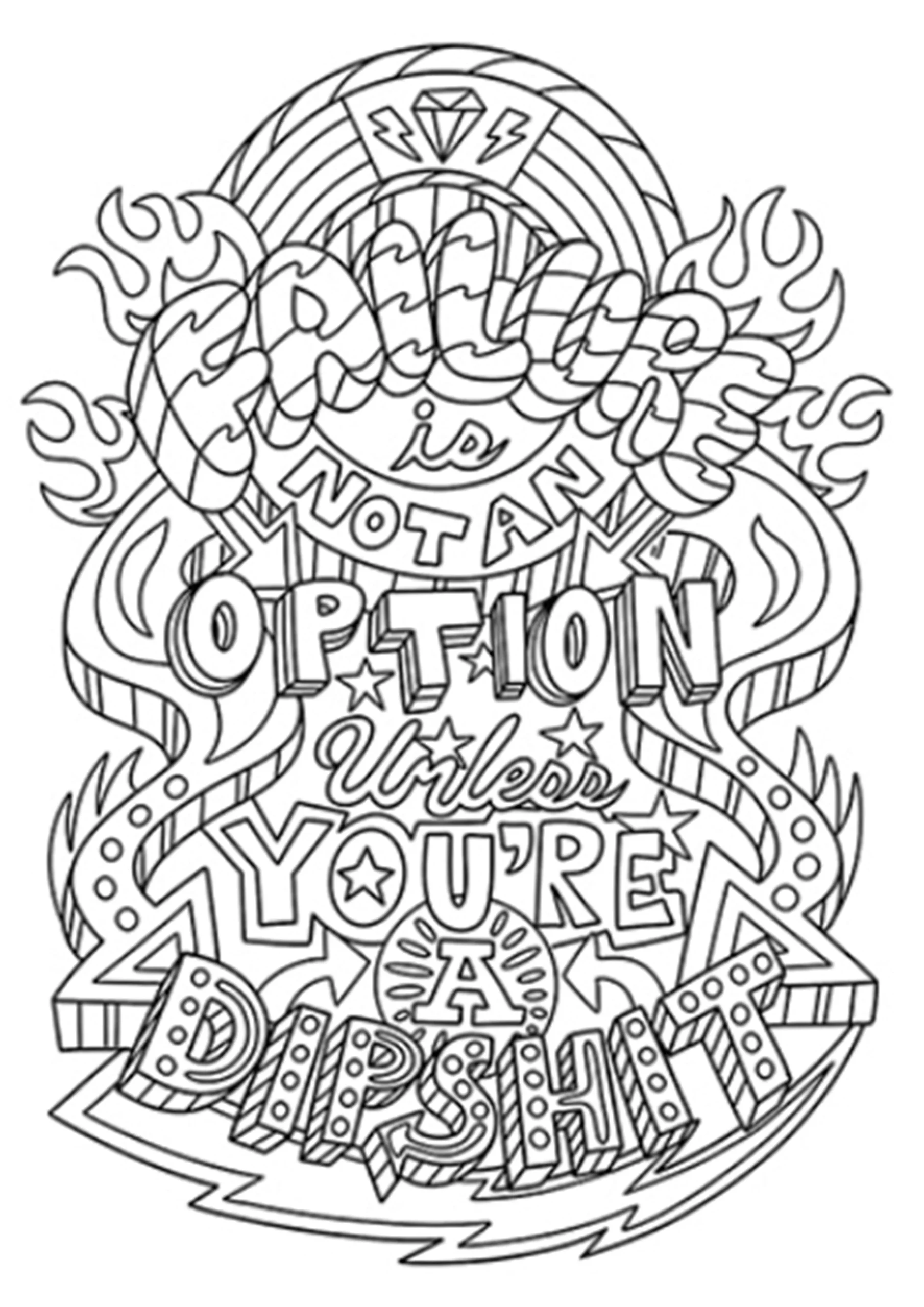 Adult Coloring Pages By Sarah Renae Clark