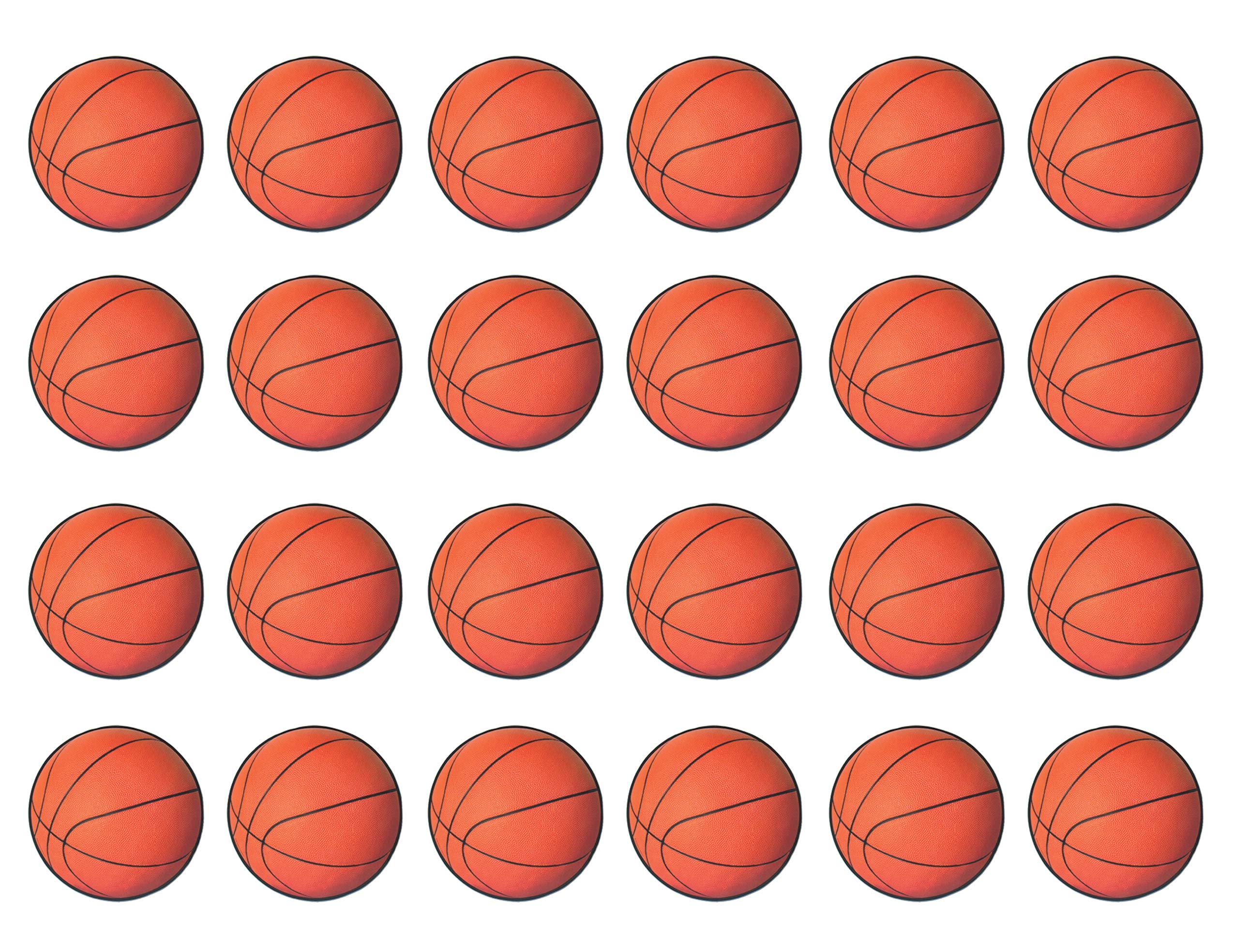 Amazon Beistle 24 Piece Paper Basketball Cut Outs Sports Theme Wall Decorations For Birthday Party And Game Day Celebrations Classroom D cor 13 5 Home Kitchen