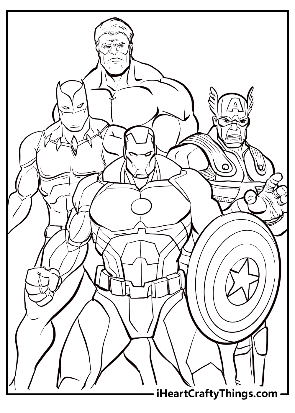 Avengers Coloring Pages 100 Free Printables Worksheets Library