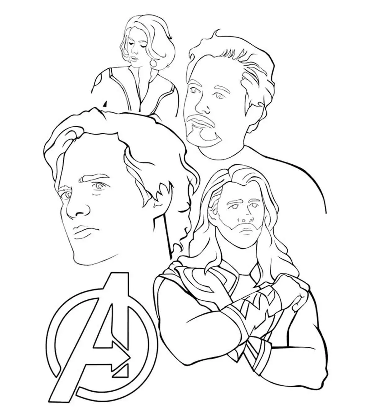 Avengers Coloring Pages 30 Free Printables For Kids