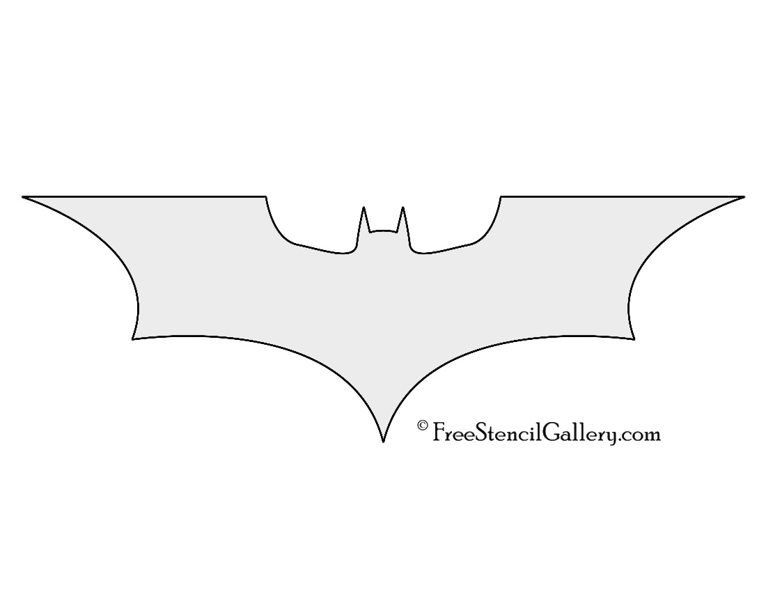 Batman Pumpkin Stencil
