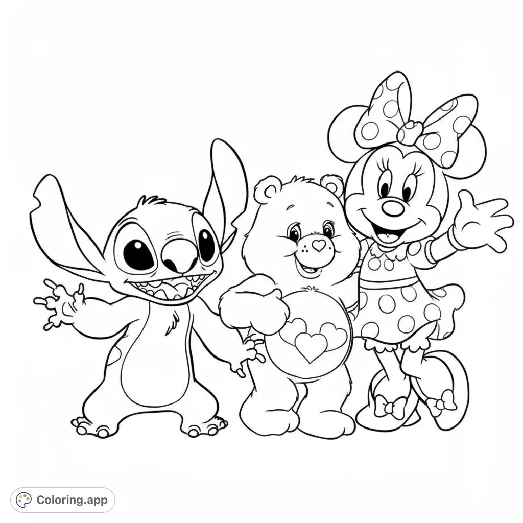 Browse 1801 Cartoon Coloring Pages Coloring app