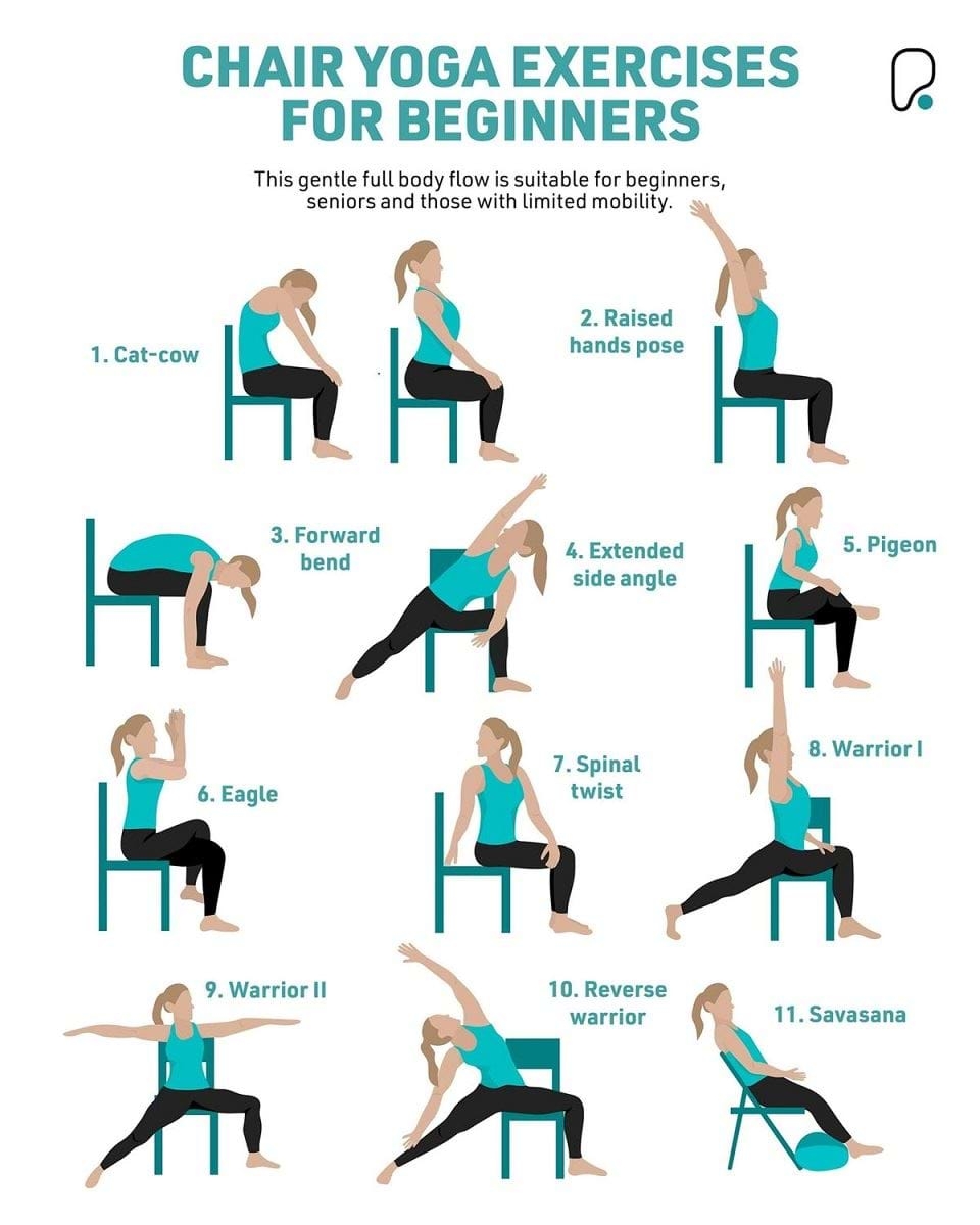 Chair Yoga Exercises For Beginners And Seniors PureGym