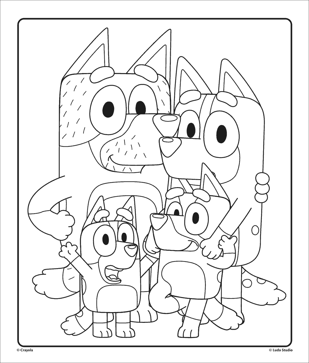 Characters Free Kids Coloring Pages