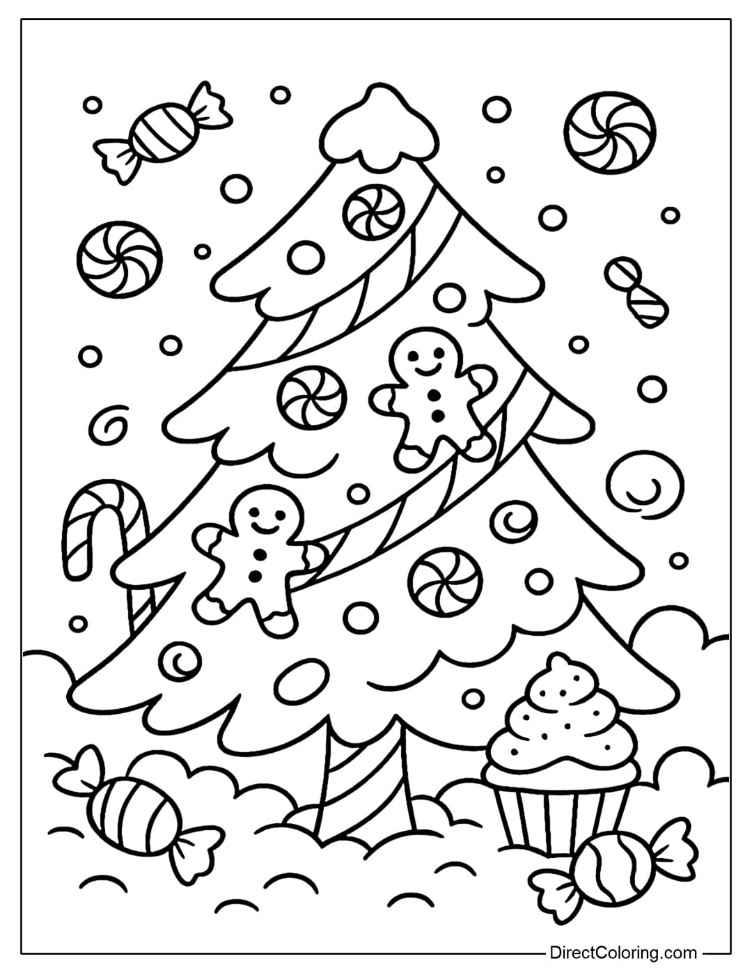 Christmas Coloring Pages Free PDF To Download And Print