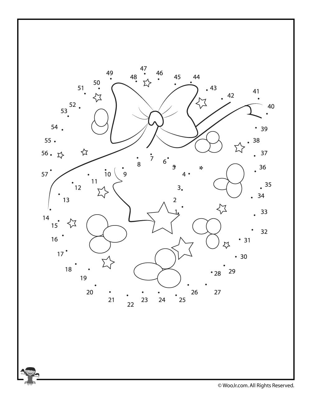 Christmas Connect The Dots Worksheets Woo Jr Kids Activities Children s Publishing