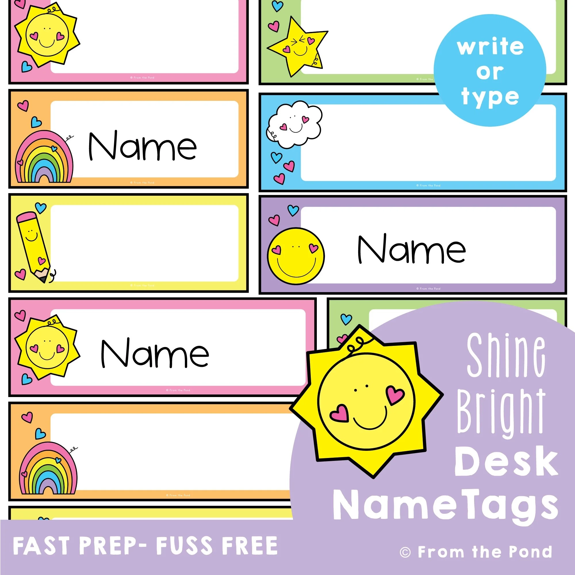 Classroom Labels To Organize Your Classroom Equipment From The Pond