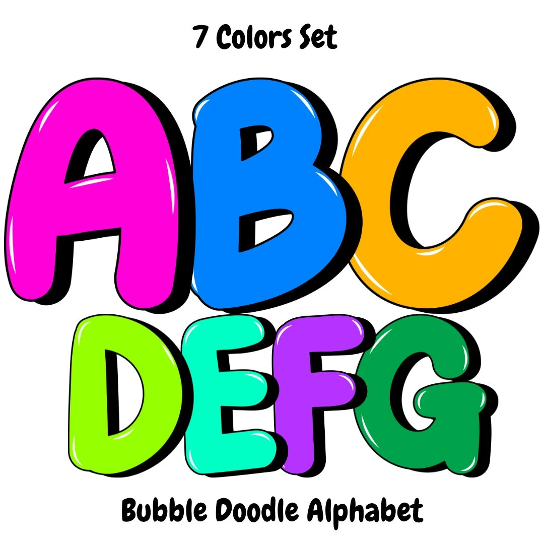 Colorful Alphabet Png Bubble Letters Png Bright Neon Color Palette Alphabet Letters Bundle Fat Groovy Font Teacher Alphabets Doodle Etsy Colorful Alphabet Png Bubble Letters Png Bright Neon Color Palette Alphabet Letters Bundle Fat Groovy Font Teacher Alphabets Doodle Etsy