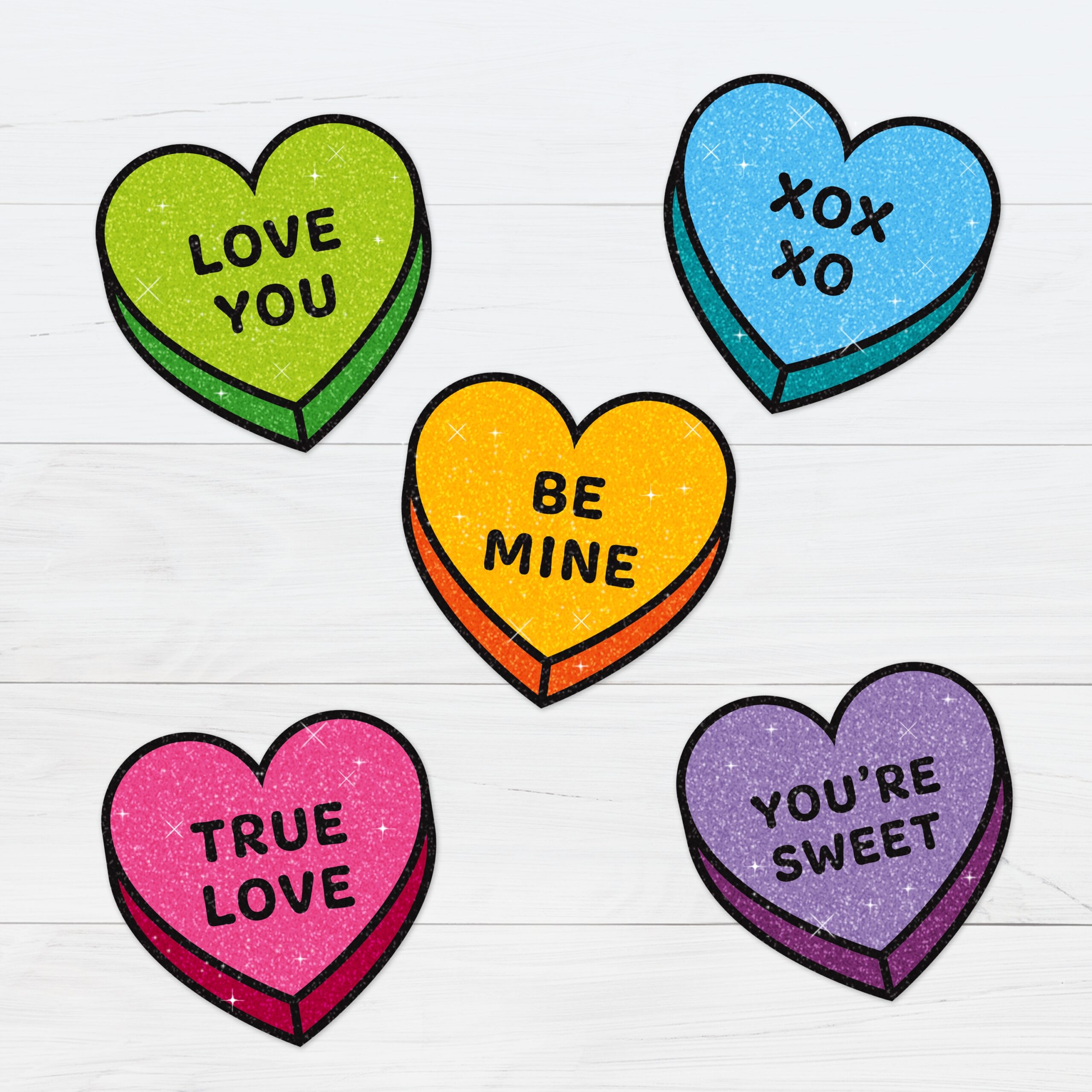 Conversation Hearts Free Printable Download Conversation Hearts Free Printable Download