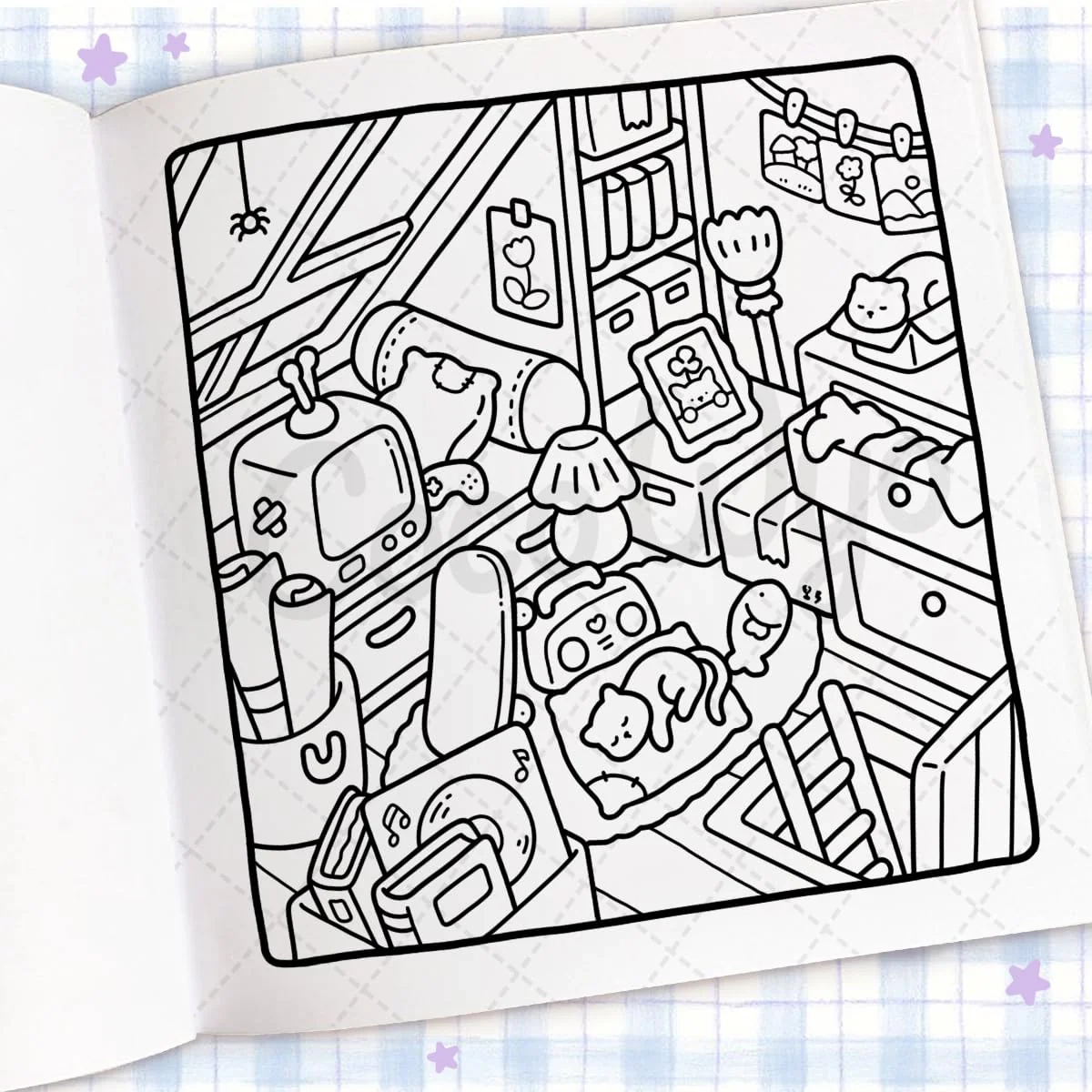 Cozy Corner Coloring Book COCO WYO