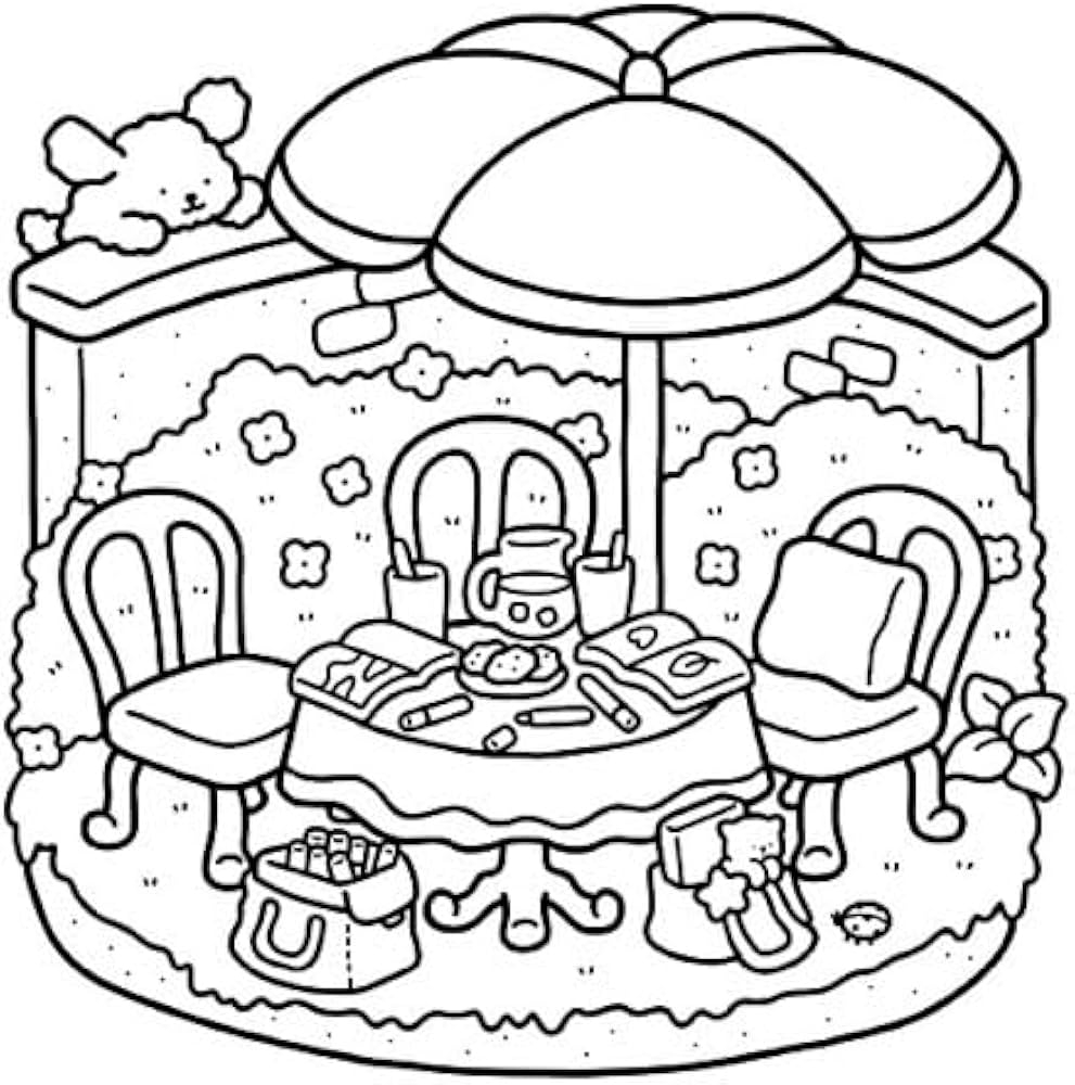 Cozy Corner Coloring Book For Adults And Kids Cozy Spaces Coloring Coco Wyo 9798217116867 Amazon Books