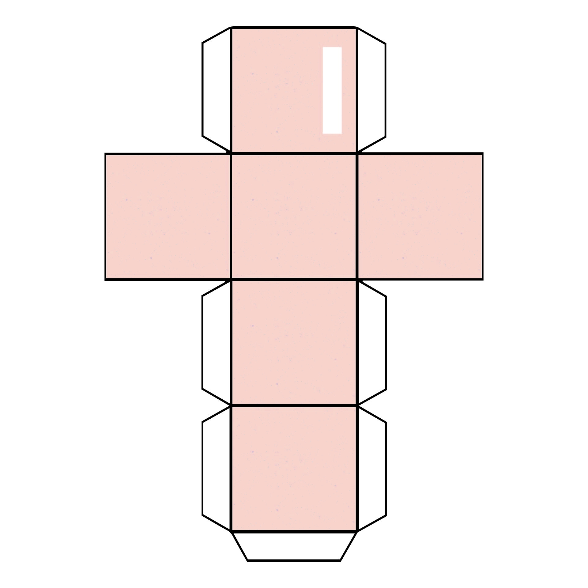 Cube Template 4 Inches 10 Free PDF Printables Printablee