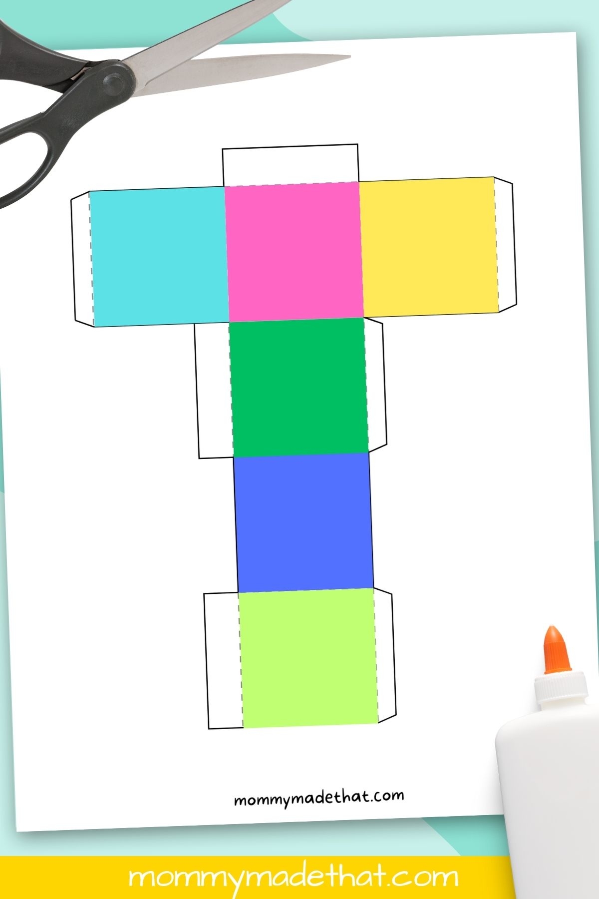 Cube Template Free Printables 