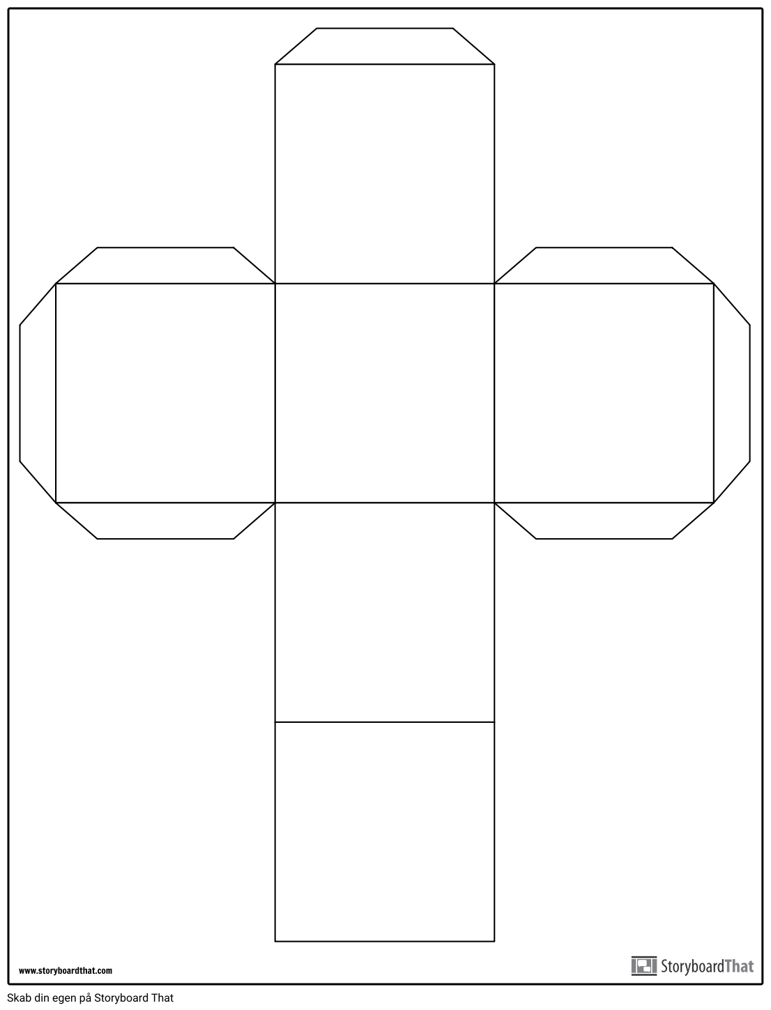Cube Template Storyboard By Da examples