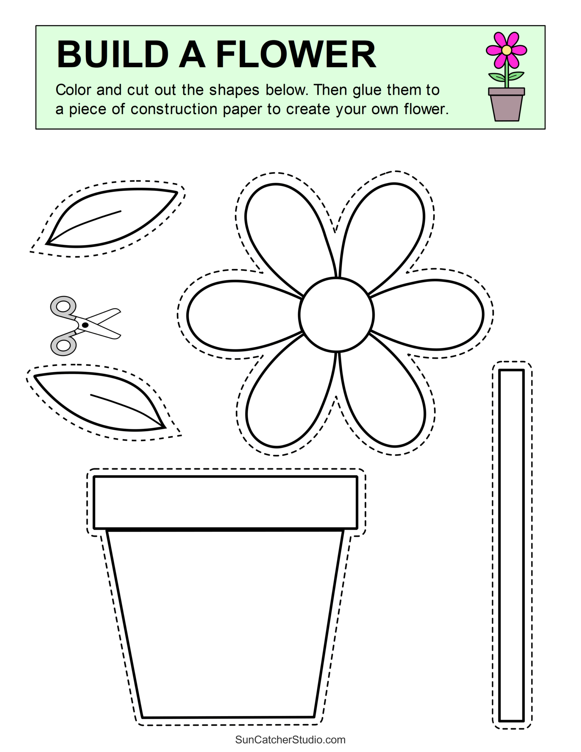 Cut And Paste Worksheets Printable Activities For Kids Free Printables Lettering SVG Files Tools Apps