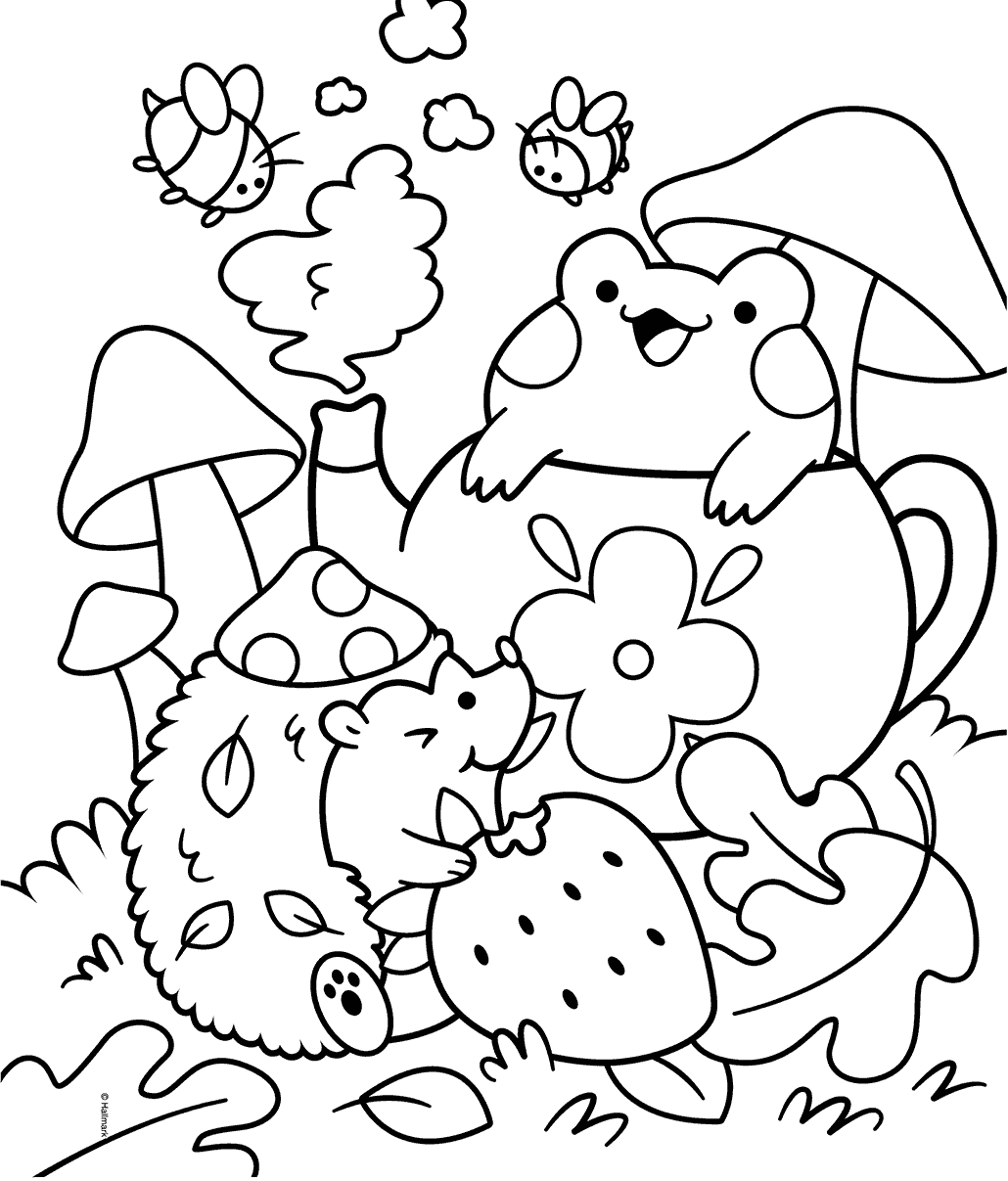 Cute Cozy Coloring Pages Relaxing And Adorable Designs Cute Cozy Coloring Pages Relaxing And Adorable Designs