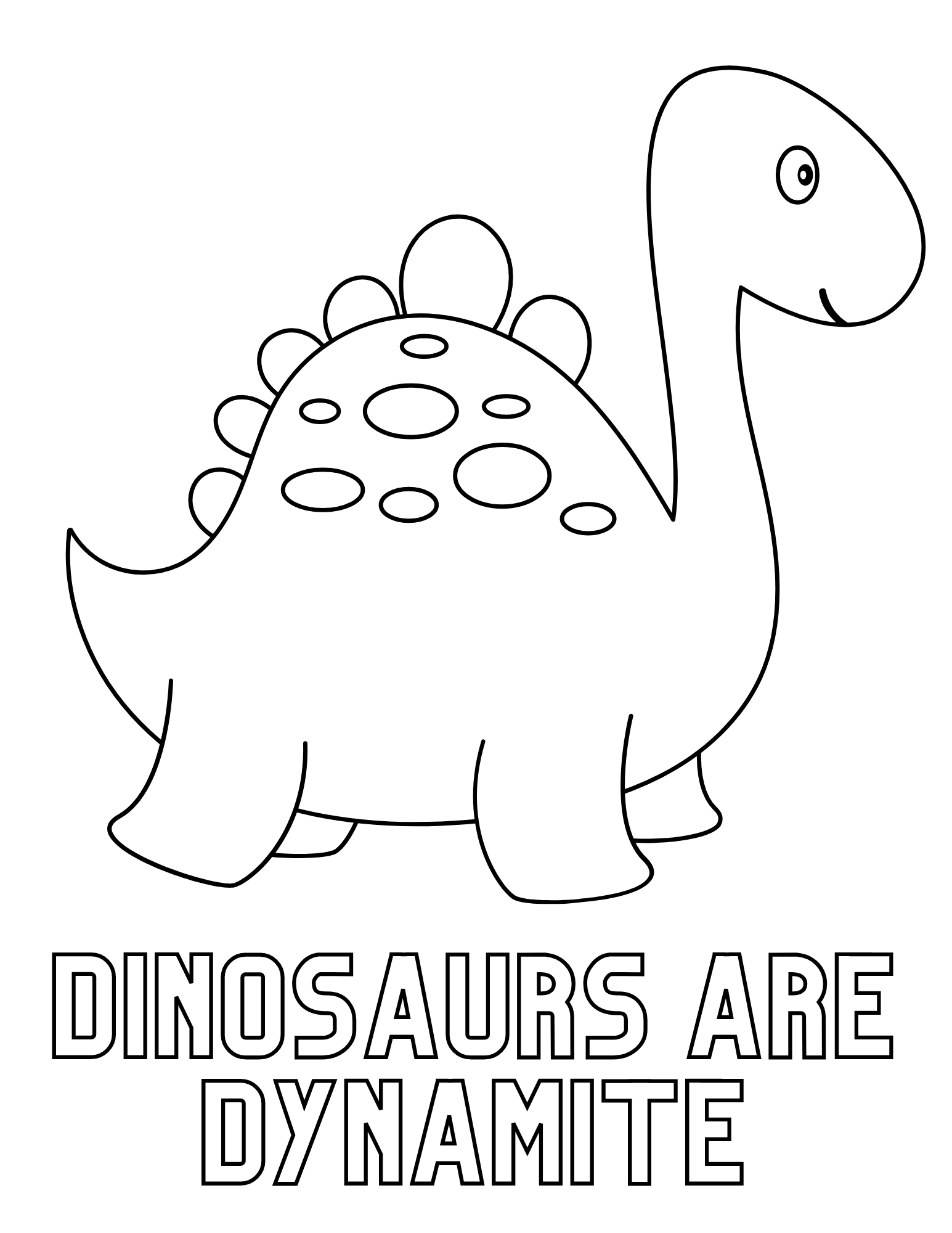 Cute Dinosaur Coloring Pages Two Kids And A Coupon