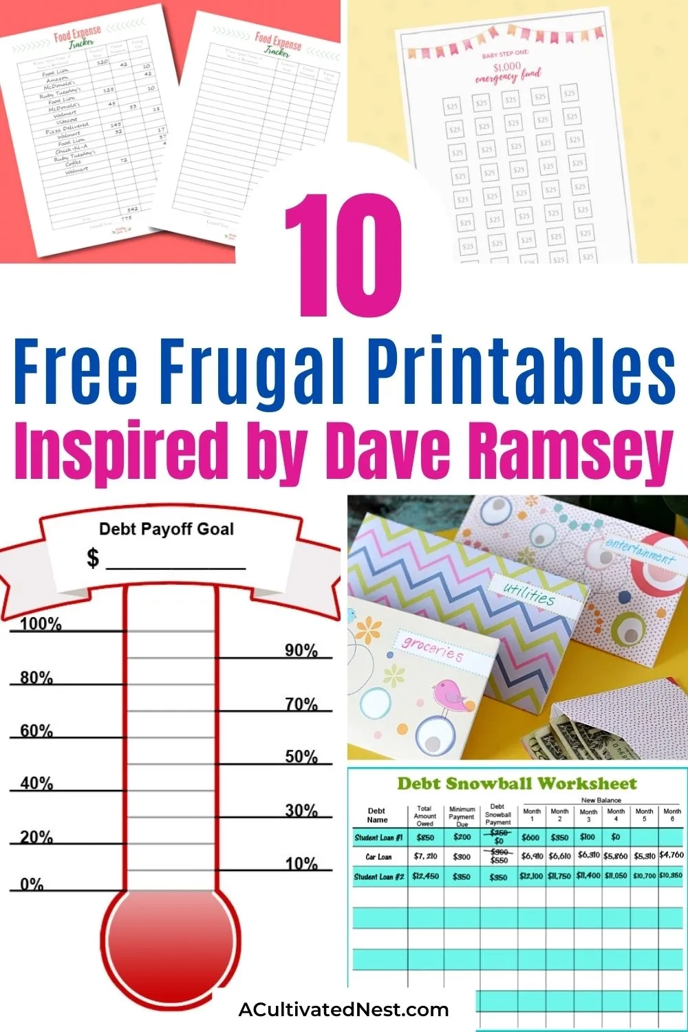 Dave Ramsey Budget Printable Printable Study Planner