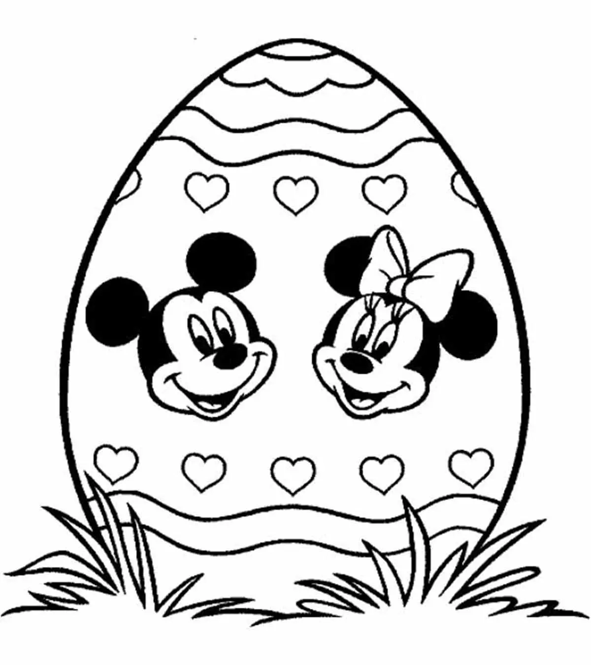 Disney Easter Coloring Pages 10 Free Printables For Kids