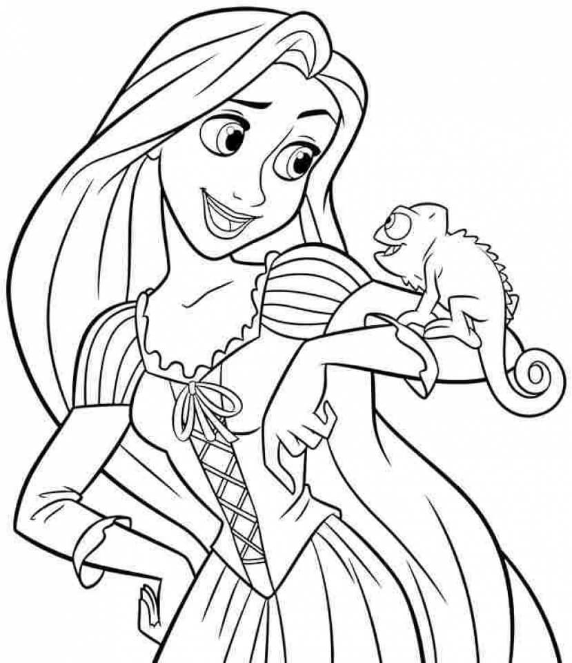 Disney Princess Coloring Pages Printable Coloring Pages Worksheets Library